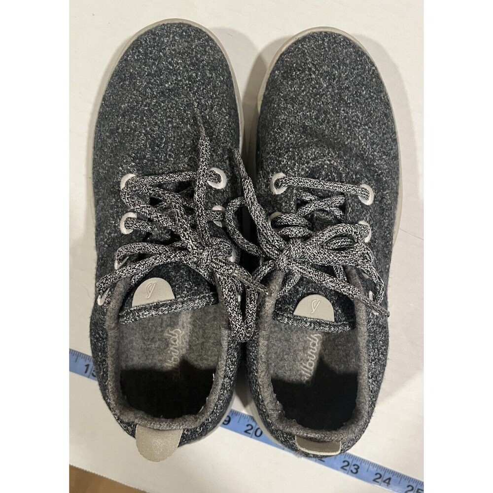 Allbirds Women's Wool Runner Natural Gray Shoes Size 9 Athletic Washable - Picture 7 of 9